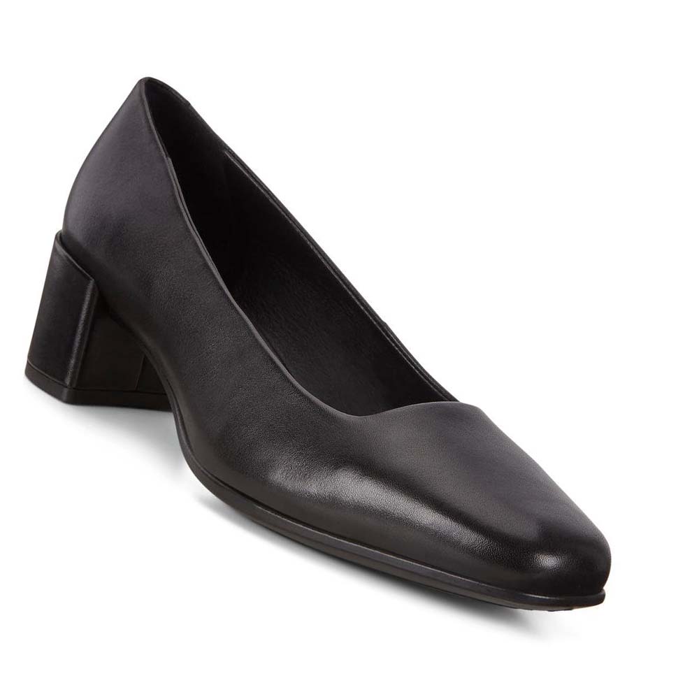 Women's Ecco Shape 35 Squareds Pumps Black | Canada 160OKI